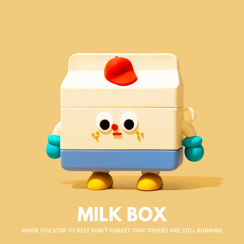 Milk Box AirPods Case