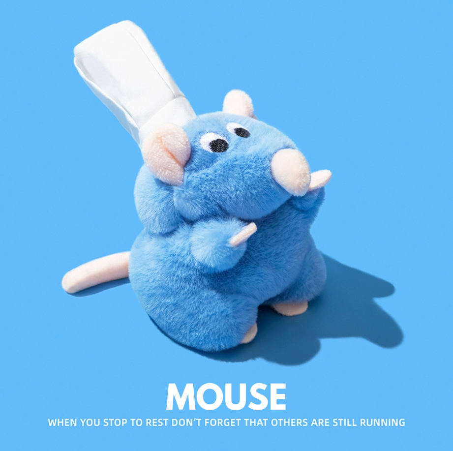 Mouse AirPods Case