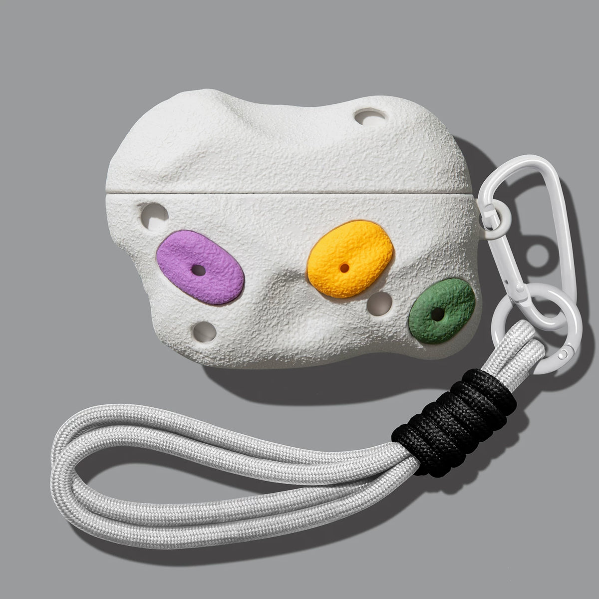Rock Climbing Wall AirPods Case – Matching Lanyard