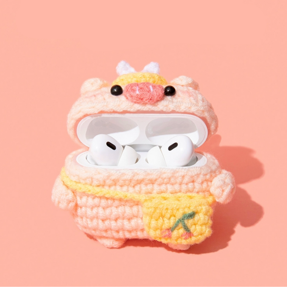 Cherry Pig AirPods Case
