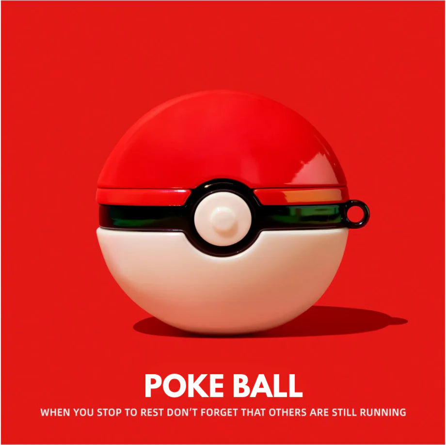 Poke Ball AirPods Case