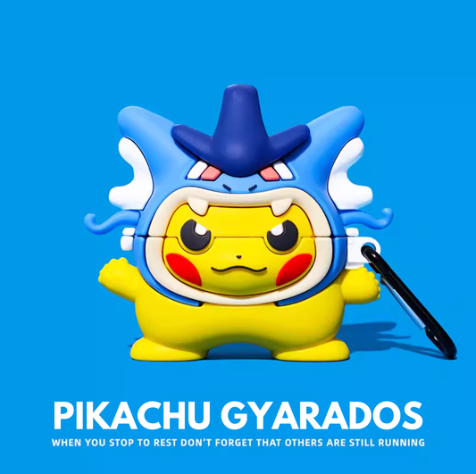 Pikachu Gyarados AirPods Case