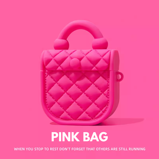 Pink Bag AirPods Case