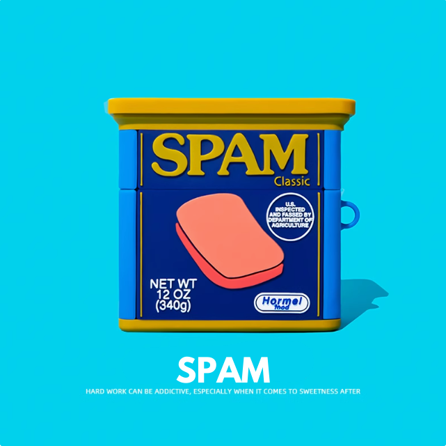 Spam AirPods Case