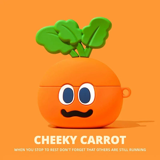 Cheeky Carrot AirPods Case for AirPods Pro 3, Pro 2, Pro, 5, 4 & more
