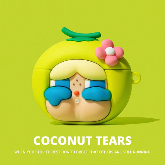 Coconut Tears AirPods Case for AirPods Pro 3, Pro 2, Pro, 5, 4 & more