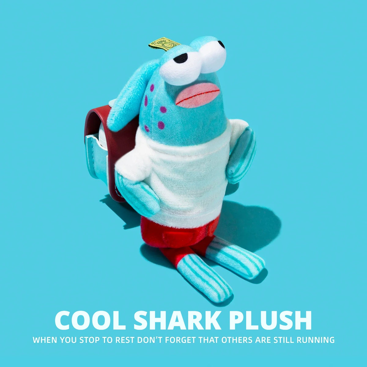 Cool Shark Plush AirPods Case for AirPods Pro 3, Pro 2, Pro, 5, 4 & more