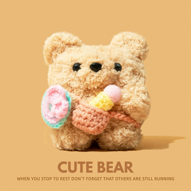 Cute Bear AirPods Case