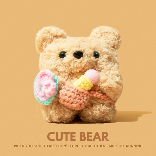 Cute Bear AirPods Case