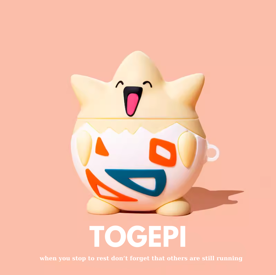 Togepi AirPods Case