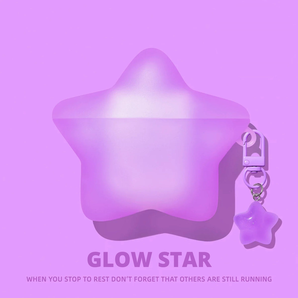 Glow Star AirPods Case – detail view