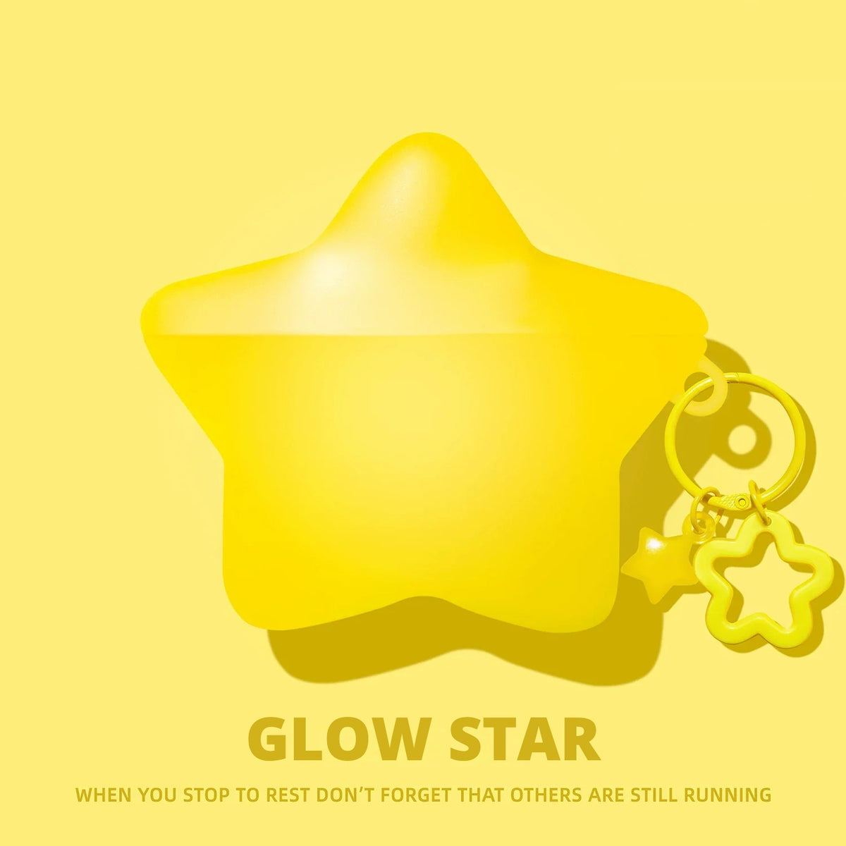 Glow Star AirPods Case – detail view