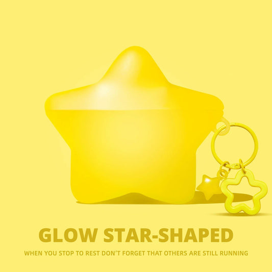 Glow Star-Shaped AirPods Case for AirPods Pro 3, Pro 2, Pro, 5, 4 & more