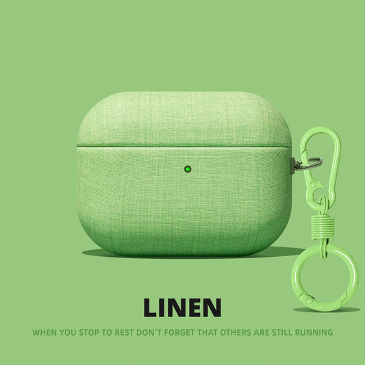 Linen AirPods Case for AirPods Pro 3, Pro 2, Pro, 5, 4 & more