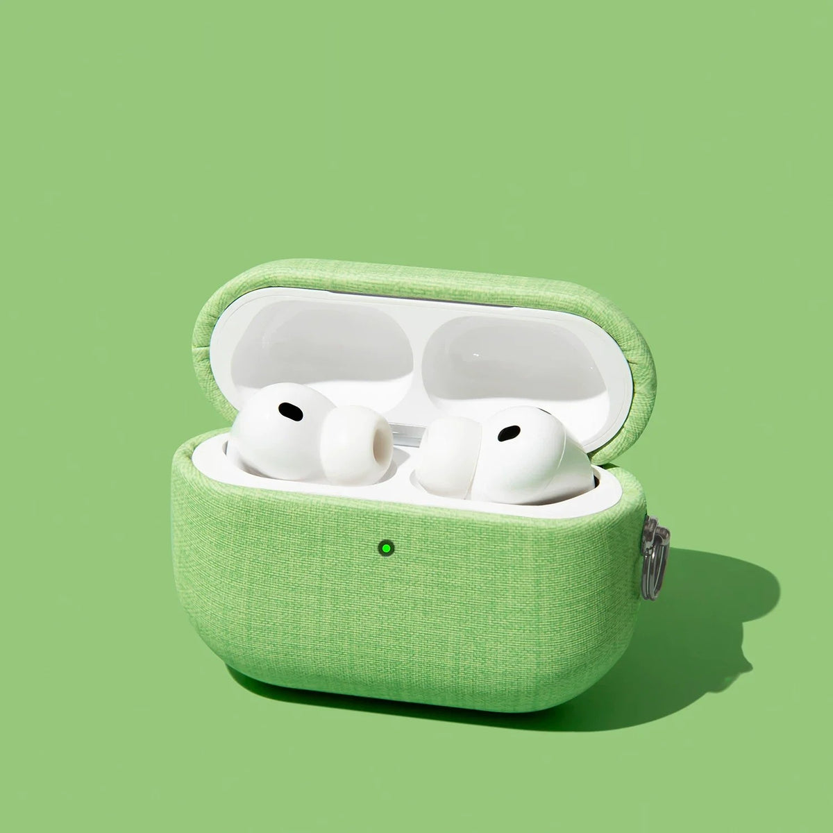 Linen AirPods Case – detail view