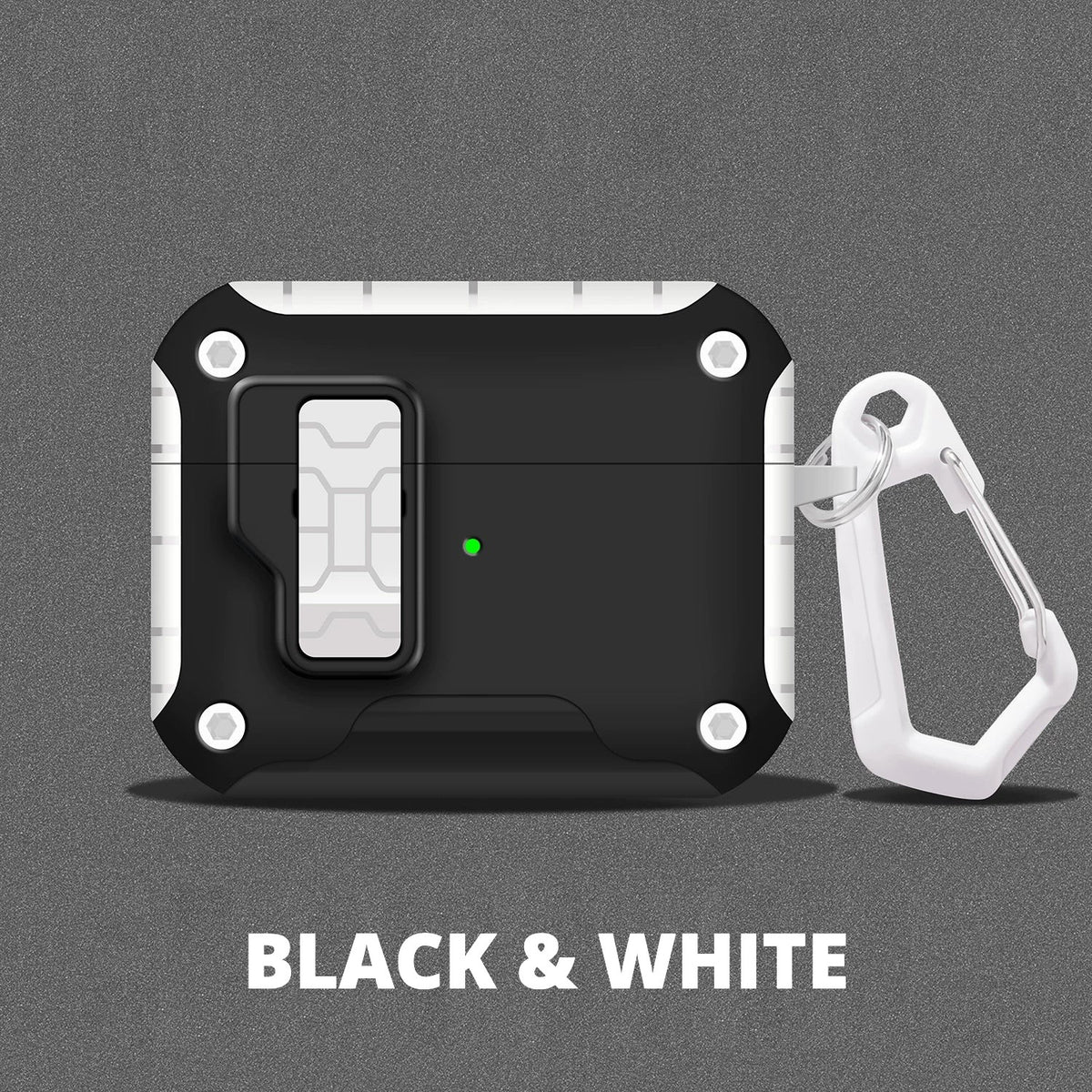 Magnetic Kickstand AirPods Case – Black & White