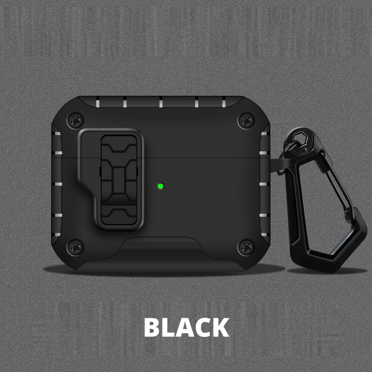 Magnetic Kickstand AirPods Case – Black