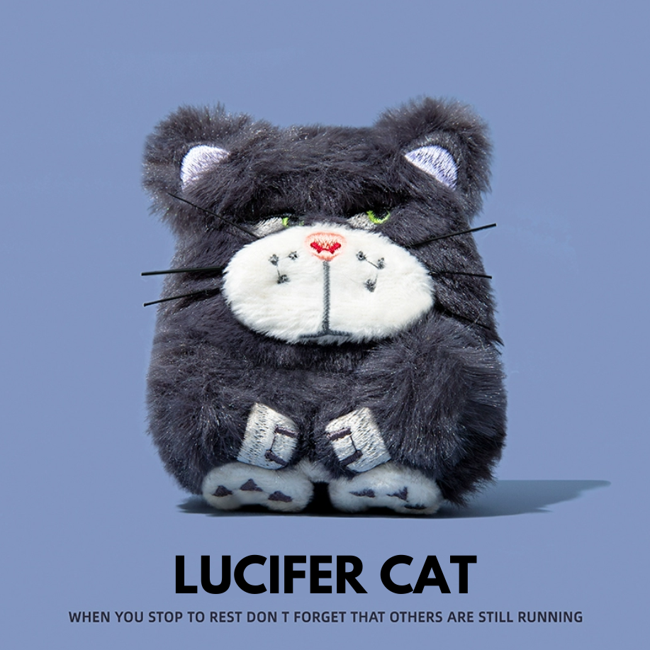 Lucifer Cat AirPods Case
