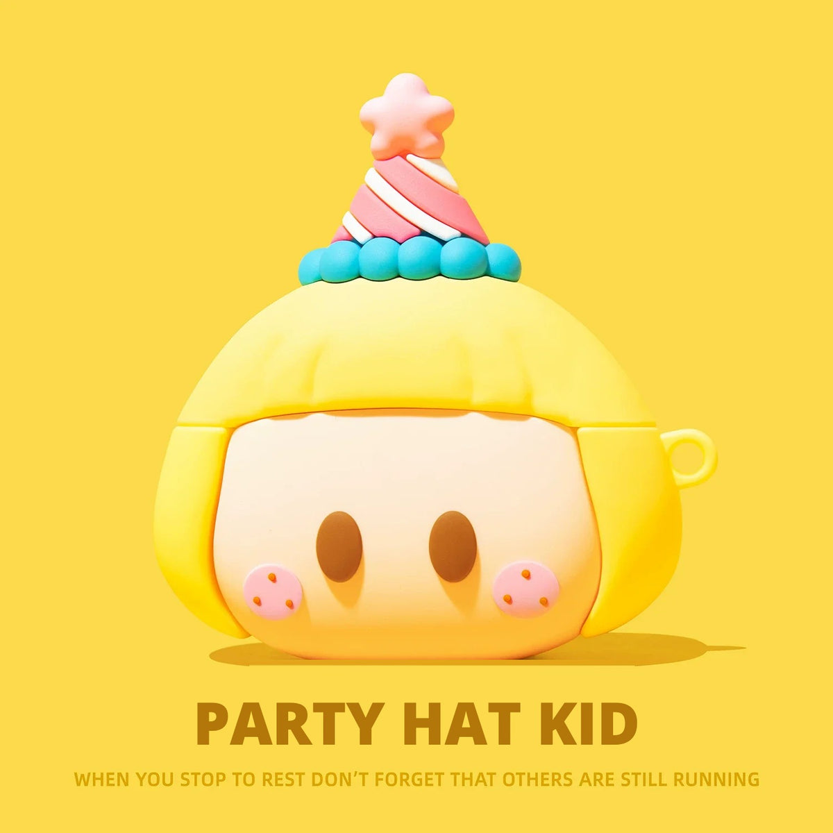 Party Hat Kid AirPods Case for AirPods Pro 3, Pro 2, Pro, 5 & 4