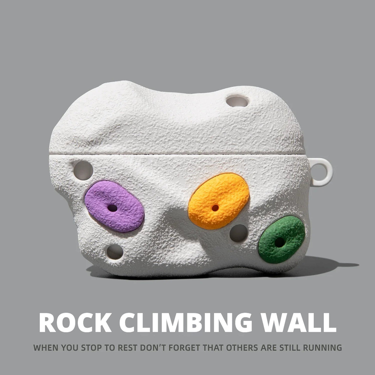 Rock Climbing Wall AirPods Case for AirPods Pro 3, Pro 2, Pro, 5 & 4
