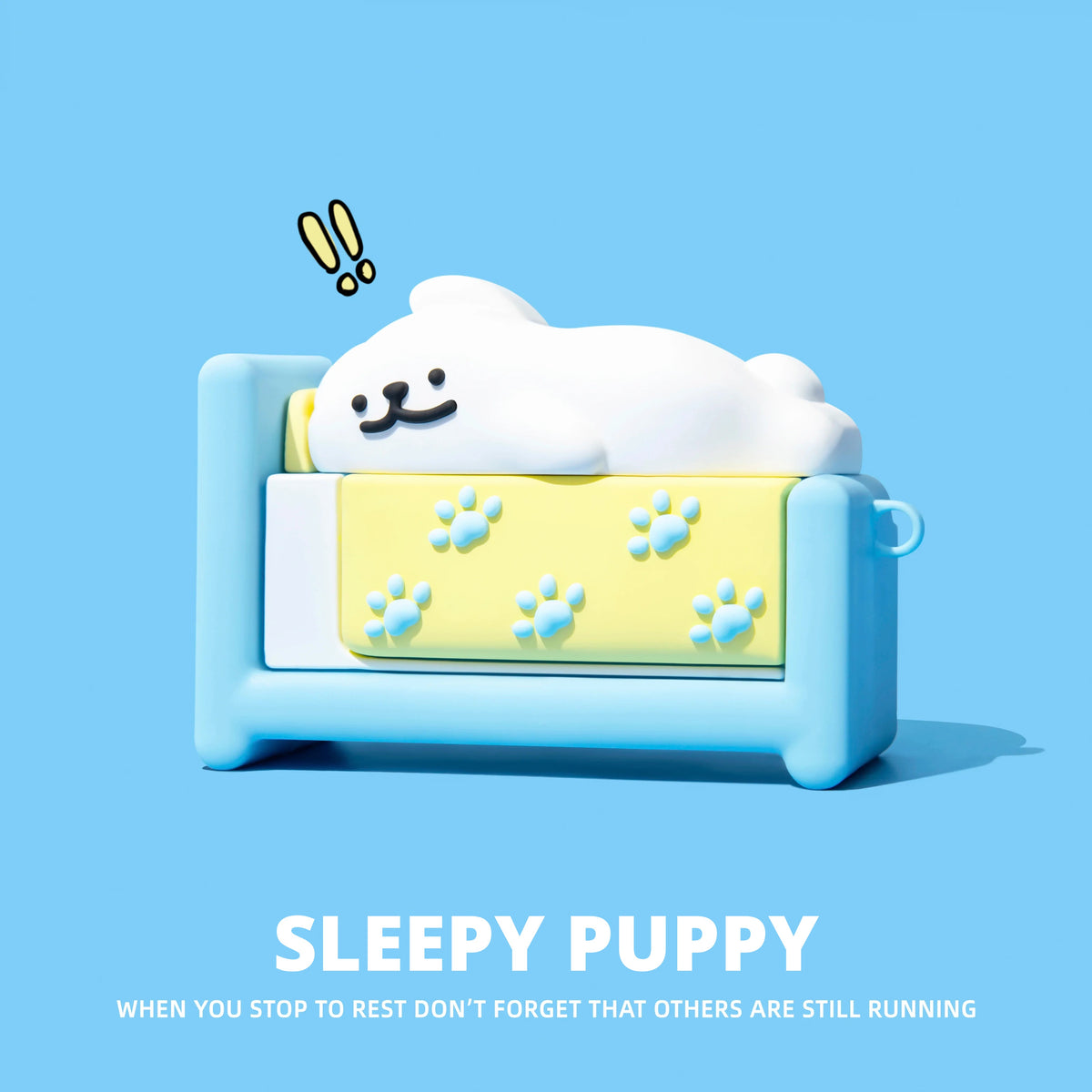 Sleepy Puppy AirPods Case for AirPods Pro 3, Pro 2, Pro, 5, 4 & more