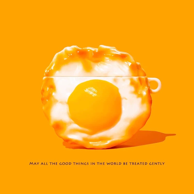 Sunny Egg AirPods Case – detail view